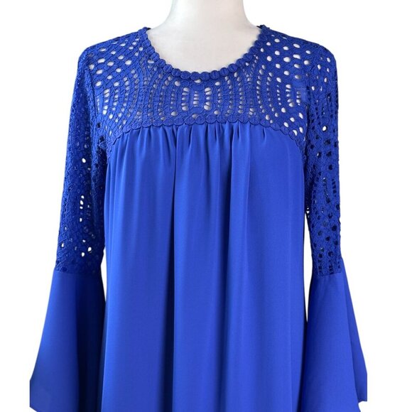 Lilly Pulitzer Amenna Dress Womens Size 8 in Royal Purple Style 000259 $198 - Picture 4 of 11